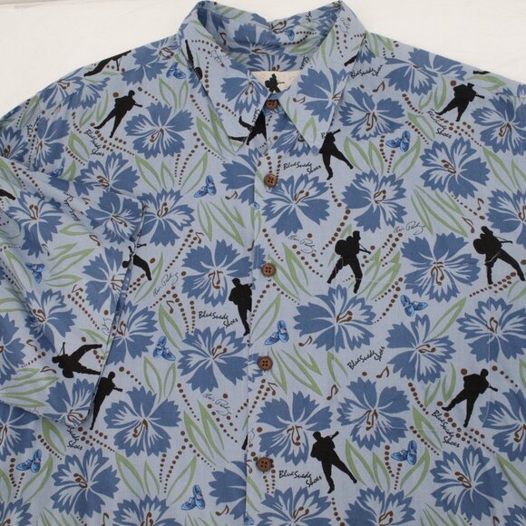 Vintage Reyn Spooner Hawaiian Shirt Men’s XL Elvis Presley Spun Rayon Button Up - Picture 1 of 11